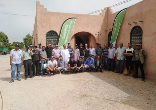 Journée de formation sur pommier, Midelt